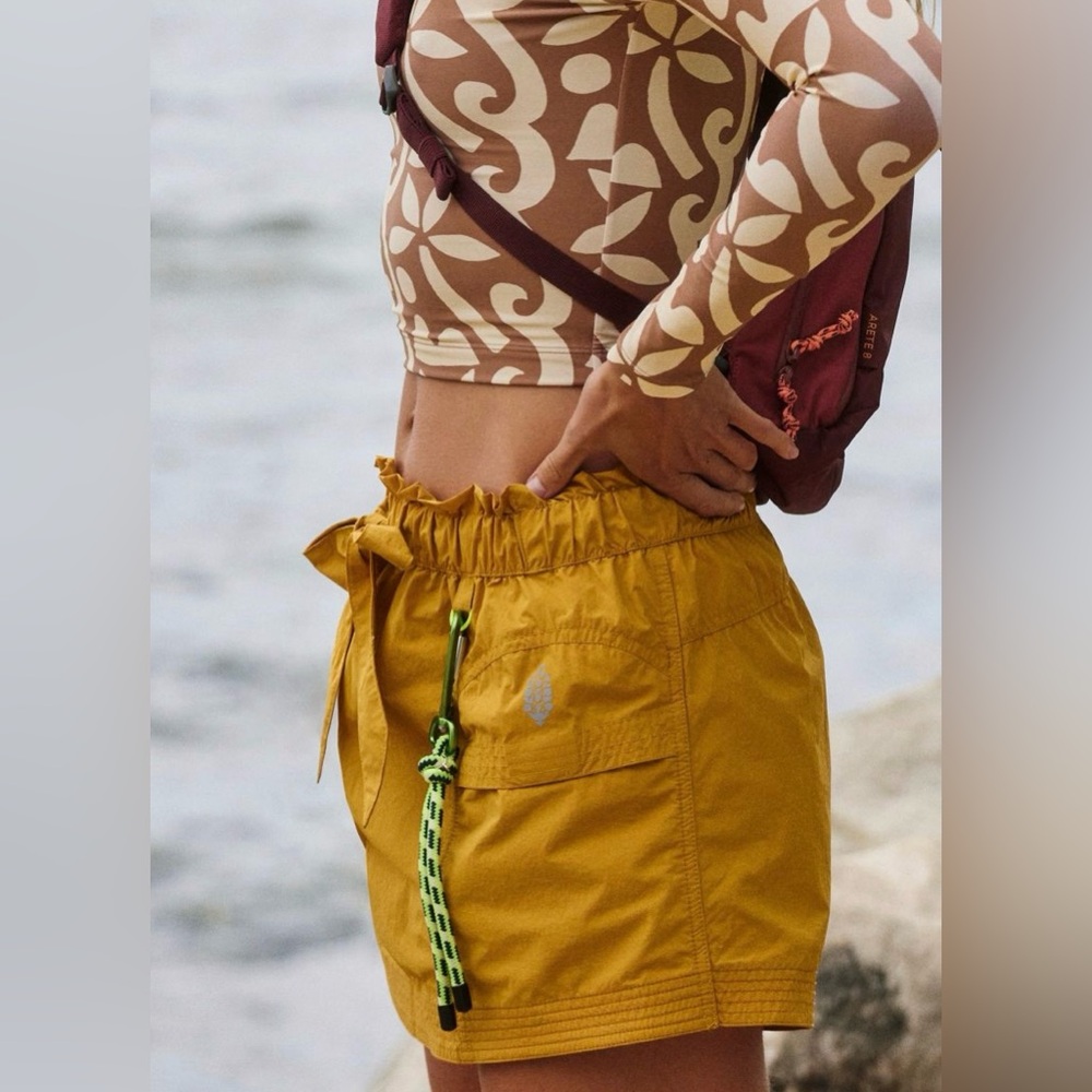 Free People Movement ~ In The Wild Skort ~ NWT Color ~ Ember Glow ~ XS - Picture 4 of 9